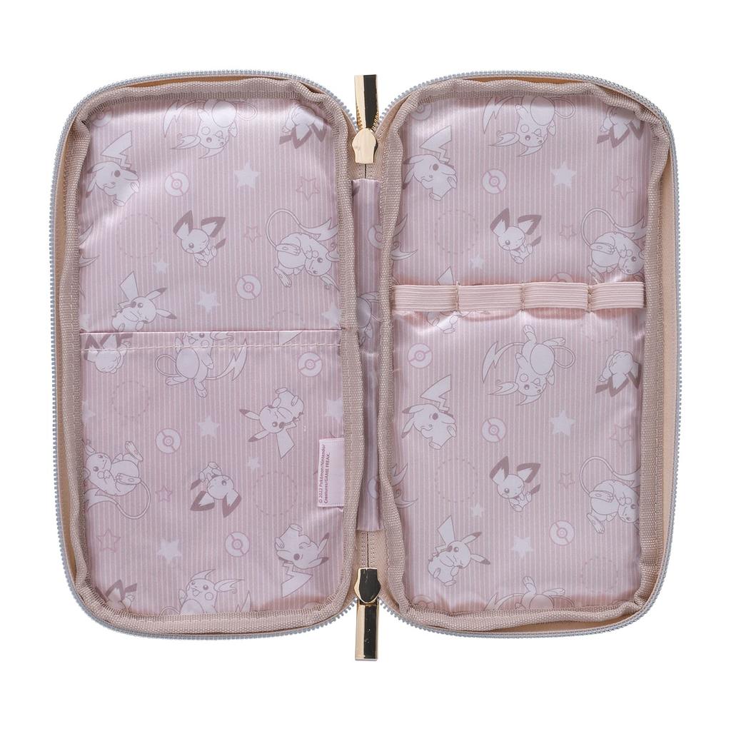 Center Original Makeup Brush Set with and Pichu Pouch Pokémon Pikachu, Raichu,