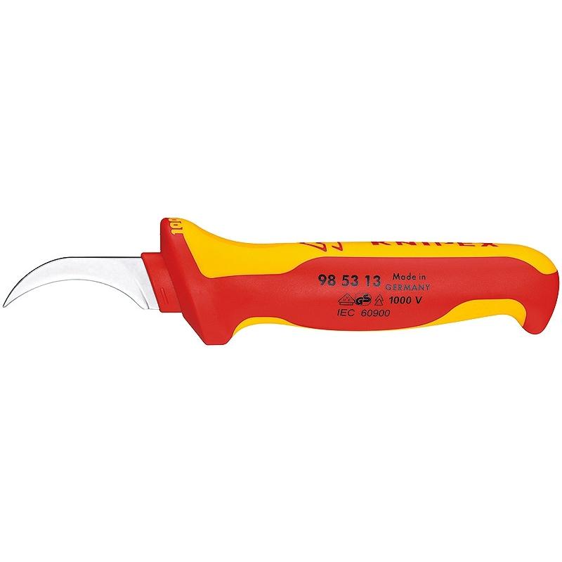 

Зачистной нож Knipex для Vde сектор кабель 190 мм 2-comp диэлектрическая ручка