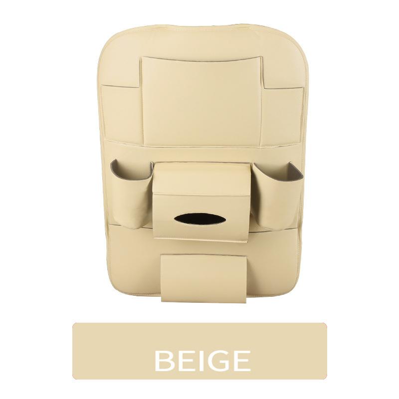 Autositz-Rücken-Organizer-Tasche Universelles Mikrofaserleder Multifunktionale Sitzrücken-Aufbewahrungsbox