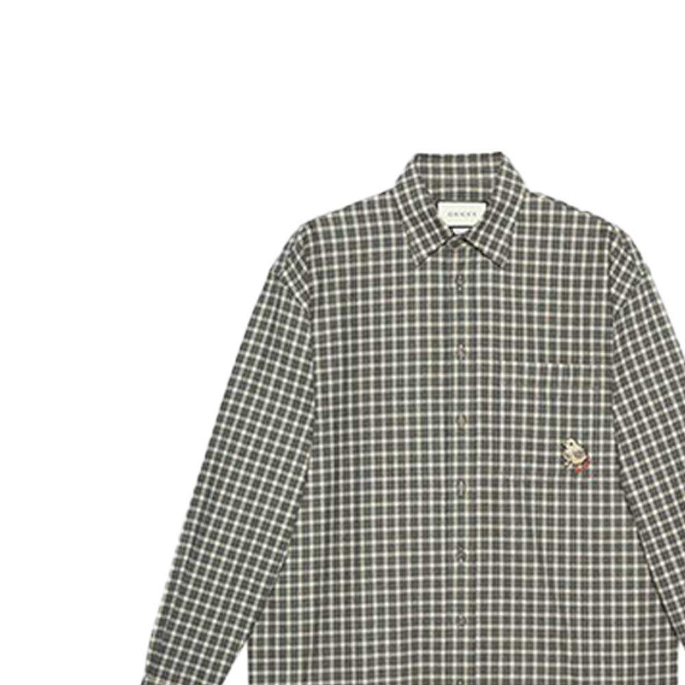 Runway Oversized Checked Shirt 628325-ZAFKN-9042