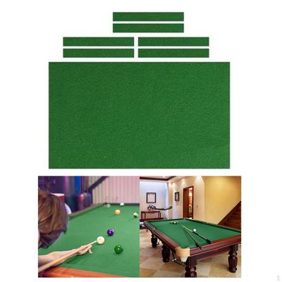 Billard Pool Tisch Tuch und Bandenpolster vorgeschnitten 7ft/8ft/9ft Polster Set