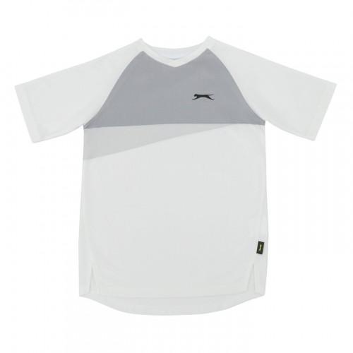 Slazenger Childrens/Kids Court Colour Block Logo T-Shirt