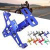 Scooter License Plate Mount Holder Aluminum Motorcycle License Plate Frame Holder License Number Plate Frame