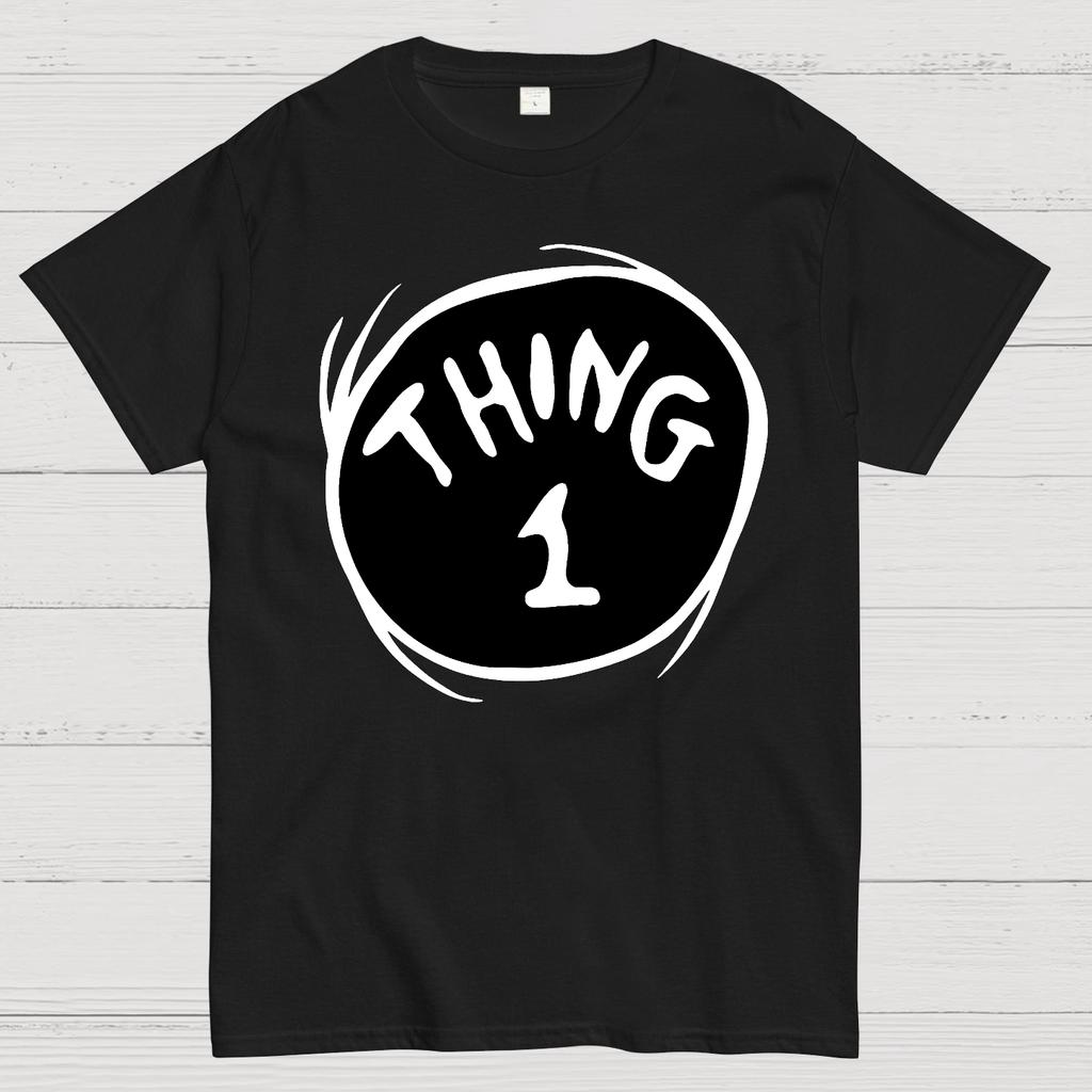 Ding 1 Aufdruck Baumwolle Sommer Lässig Kühl Locker T-Shirt