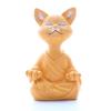 Cat Whimsical Buddha Figurine Meditation Yoga Collectible Home Decor Lover Gifts