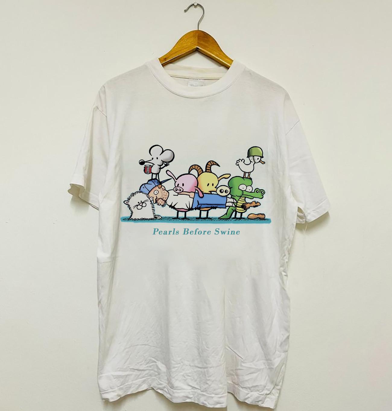 Pearls Before Swine Comic Strip Unisex T-Shirt All Size S