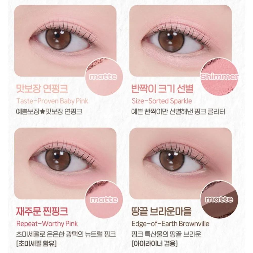 Peripera Ink Eye Shadow Palette 10 Sweet Pink Harvested Today