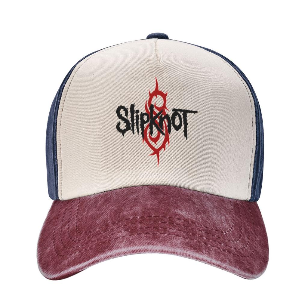 Slipknots Band Trucker Hats Outfit Mode Distressed Cotton Kopfbedeckung für Unisex-Stil verstellbar