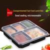 Miaojiayi Disposable 4-Compartment Meal Prep Containers