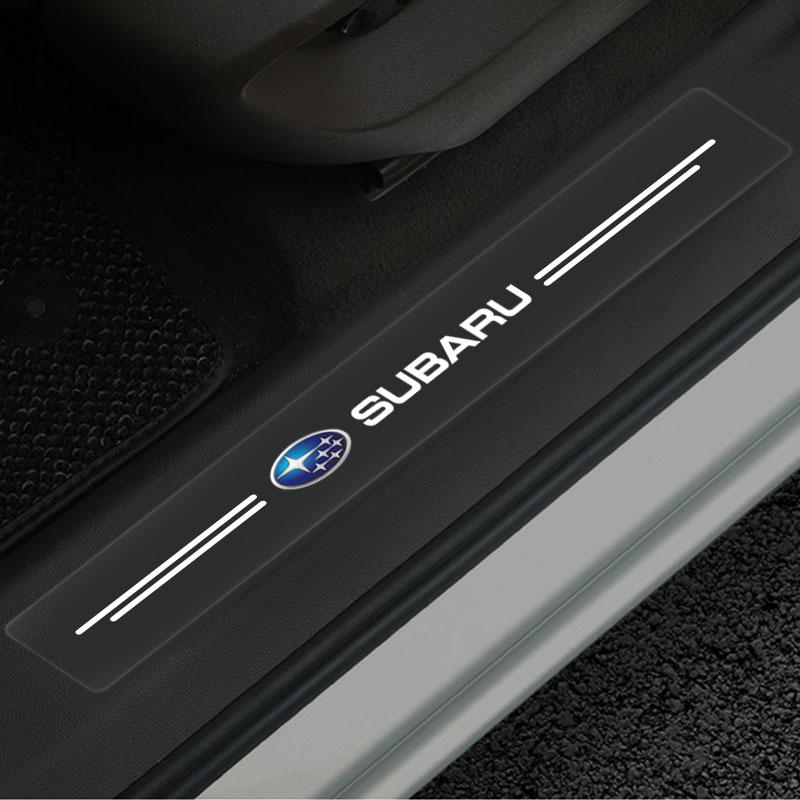 Autocolant Prag Auto Rezistent la Zgârieturi Folie Protectoare Transparentă Pentru Subaru Outback Impreza Forester Levorg XV STI Ascent Legacy