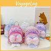 Adorable Summer Korean Style Princess Backpack With Sparkling Sequins For Kids