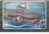 Children’s Educational Small Particle Aircraft Carrier Model Compatible with LEGO Building Blocks