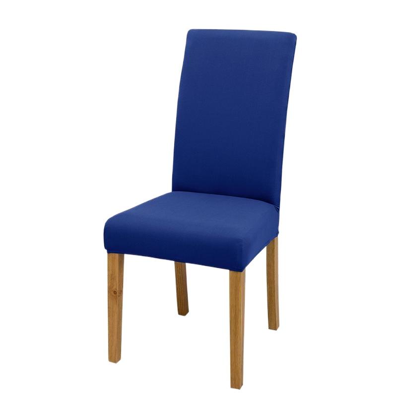 Elastic Chair Cover Dining Room Spandex Chair Seat Covers 24 Colors for Choice Universal Size for Kitchen Wedding Banquet 1PC