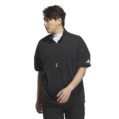 Adidas Golf Code Chaos Half-Zip Short Sleeve Windbreaker