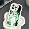 Saya No Uta Mobile Phone Case for iPhone 17 16 15 14 13 12 11 Air Pro Max Plus Wavy Edge TPU Colorful Cover Cover Pretty Luxury