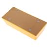 1kg Creative Fake Gold Bar Plastic Golden Paperweight Bullion Bar Simulation New Gold Brick Shape Home Decor for Gifts