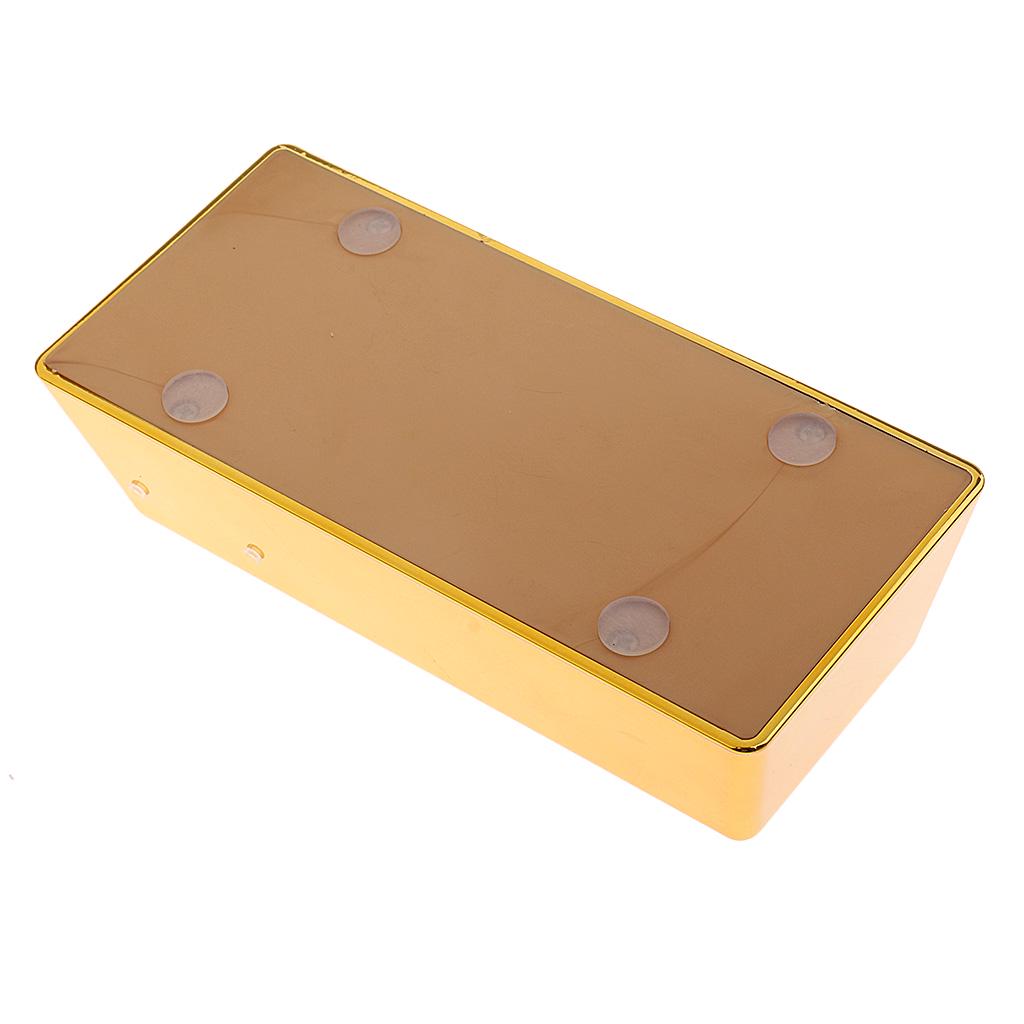1kg Creative Fake Gold Bar Plastic Golden Paperweight Bullion Bar Simulation New Gold Brick Shape Home Decor for Gifts