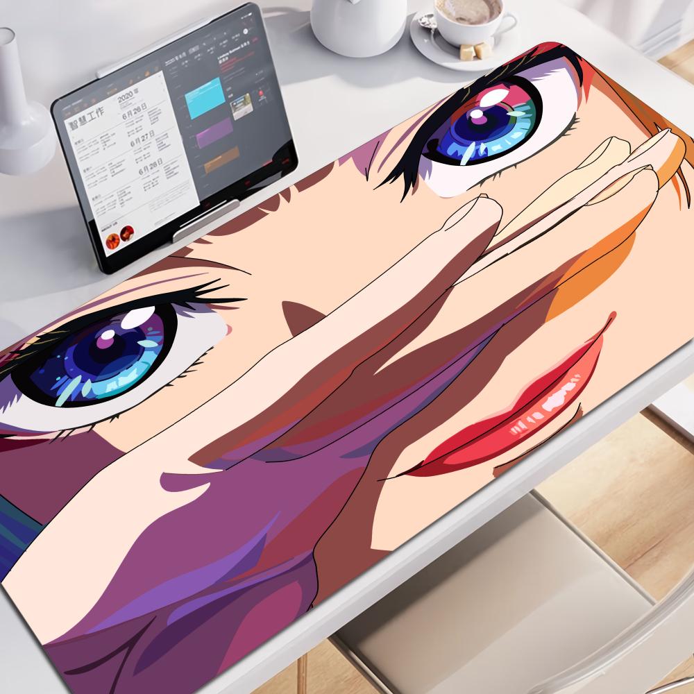 Apothecary Diaries Anime Gamer Computer HD Mauspads XXL Mauspads Natürlicher Gummi Rutschfeste Teppiche XXL Tischmatten Schreibtischzubehör