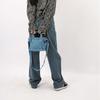 IELGY Denim Handbags High-end Design Sense Niche All-match Crossbody Shoulder Bag