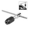Professional Adjustable Ratcheting T Handle Tap Wrench Compatible with M6 Reamer Perfect for Assembly and Repair Work