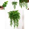 Artificial Plant Wall Hanging With 25 Eucalyptus Citriodora Leaves For Home Decor And Photography Props