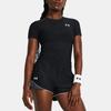 Under Armour HeatGear OG Logo Short Sleeve T-Shirt Women Black 1387562-001