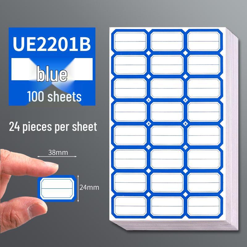 Roztomilé vodotěsné samolepicí poznámkové samolepky - Malé ručně psané štítky