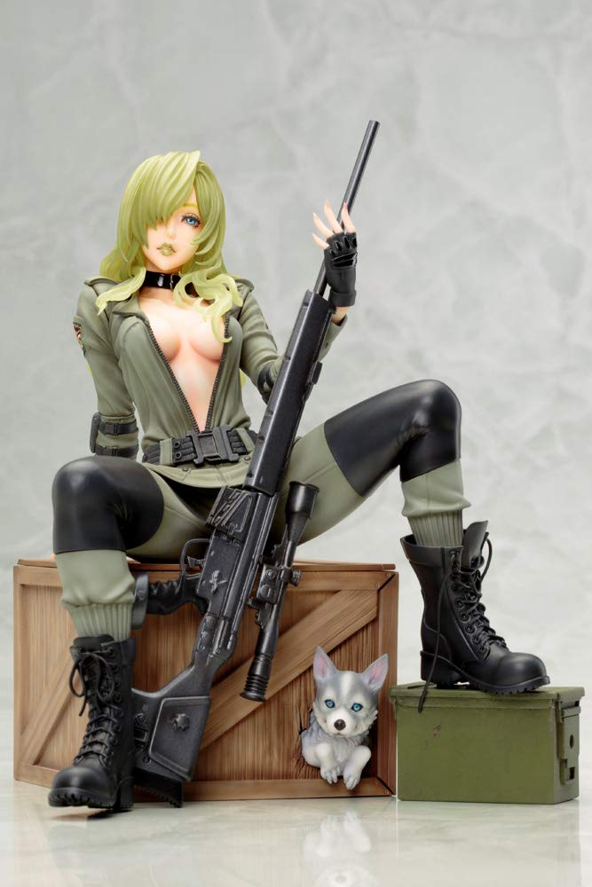 Tsuya Metal Gear Solid Bishoujo Sniper Wolf Scale PVC Painted Finished Figure SV306 1/7