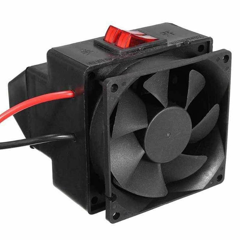 12V 300W Car Vehicle Electric Heater Warm Heating Fan Adjustable Portable Defroster Demister Dual Switch Adjusting Temperature