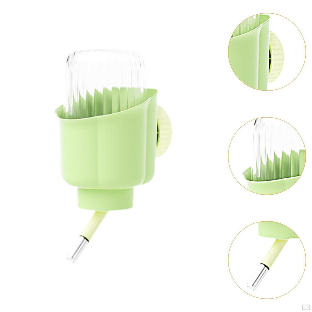 Automatická napáječka pro králíky, přenosná láhev s vodou, podavač pro další malé děti