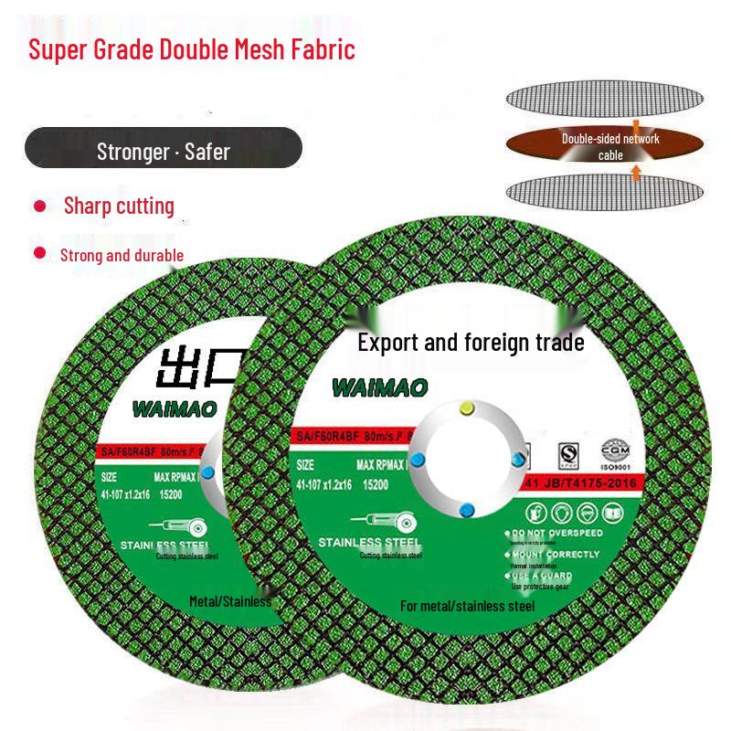 100mm Angle Grinder Cutting & Grinding Disc Set for Metal, Alloy & Polishing