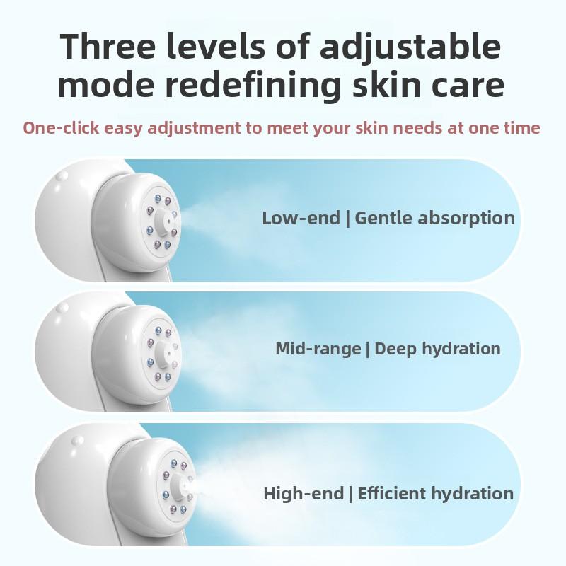 Oxygen Injection Instrument Handheld Household Spray Instrument High Pressure Nano Hydrating Moisturizing Essence Introducing Beauty Instrument