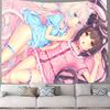 Cute Cat Ear Maid Anime Nekopara Gaming Tapestry Of The Cute Wall Decoration Bedroom Game Room Study Secondary Modern Style