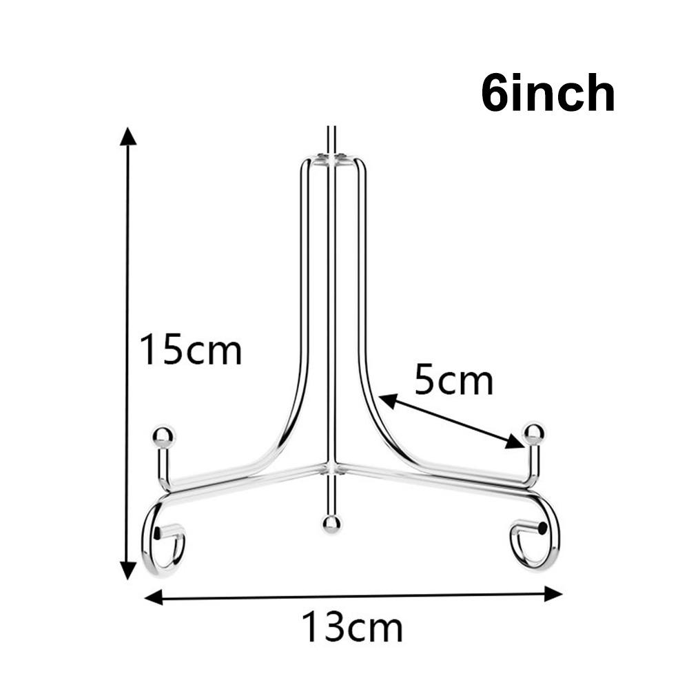 4 6 8 10 12inch Plate Stands Iron Photo Pedestal Durable Display Stand  Home Decoration