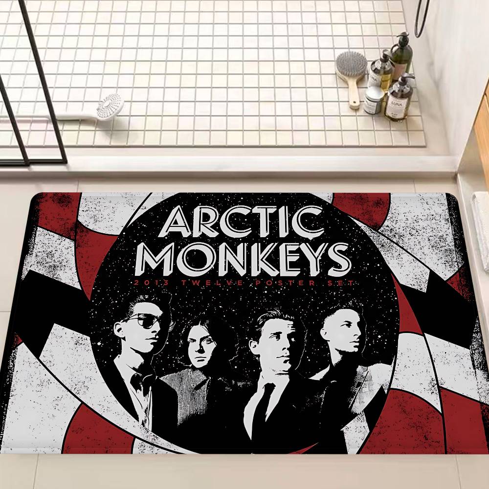 Indie Rock Band A-Arctic M-Monkeys Floor Mat Rectangle Anti-slip Home Soft Badmat Front Door Indoor Outdoor Mat Hotel Decor Mat