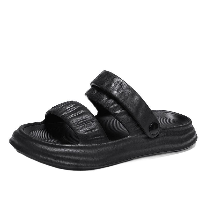 New EVA Cool Slippers Women's Summer Deodorant and Non-slip Thick-soled Muffin Bottom Beach Two Wear Versatile Sandals Women