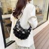 Sequined Crescent Bag Personality Trend 2025 New Fashion Summer Large Capacity Chain One Shoulder Crossbody Dumpling Bag
