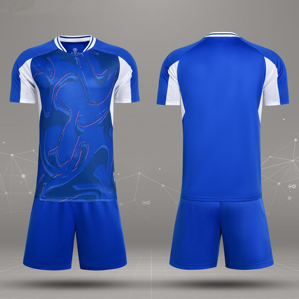 Mens Kids Boys Soccer Set Short Sleeve Soccer Rugby Football Jerseys Uniforms Shirts Shorts Suit Sports Clothing Custom Printing