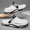 Men's EVA Hole Shoes for Summer Outdoor Wear New Beach Sandals Men's Non-slip Slippers