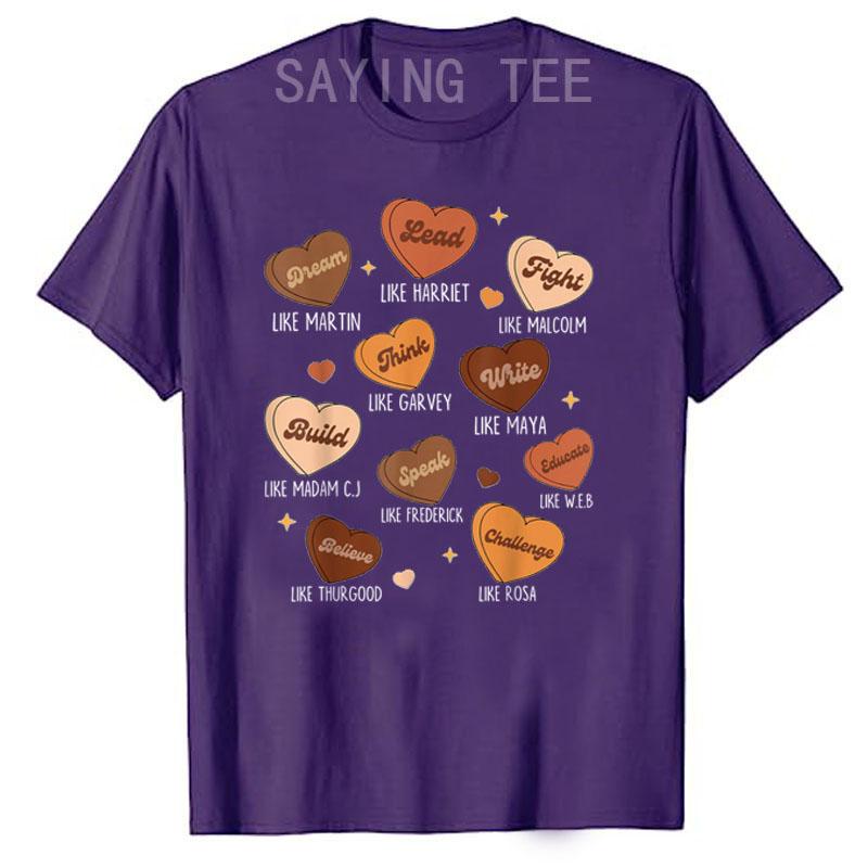 Black History Month Dream Like Martin African Leader T-Shirt Afro American Graphic Outfits Black Proud Saying Tee Novelty Gifts