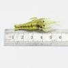 New Soft Silicone Shrimp Lure with Hooks - Saltwater Freshwater Fishing Baits Set 10-50PCS Artificial Bait for Bass Trout Salmon