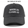 Cap Where Baseball Do Letter Embroidered Duckbill Sunshade Hat Cotton Material