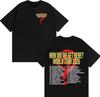 Streetwear Louis Tomlinson How Die We Get Here Doppelseitiger Print T-Shirts Reine Baumwolle T-Shirts Hip Hop 2026 T-Shirt Streetwear