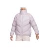 Nike Therma-Fit Casual Short Down Jacket With Stand Collar Women Jackets Purple FD8212-019