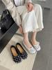 2025 New Fashion Shallow Single Shoes Polka Dot Women's Flats