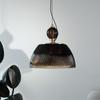 Blackish Green Lid Glass Restaurant Pendant Lamp Nordic Modern Living Room Bedroom Dining Table Chandelier E27 Light Luster