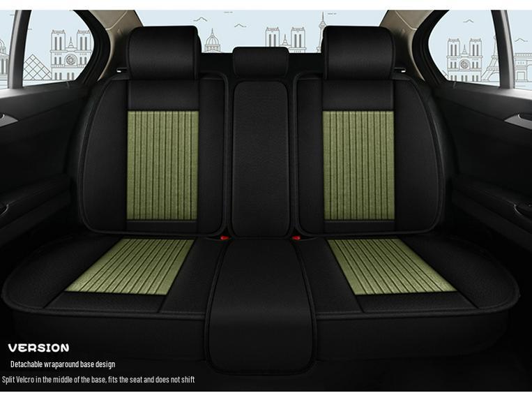 Infiniti QX60/QX30/QX70 Linen Cartoon Car Seat Covers – All-Season, Full Surround Design