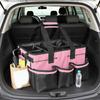 Large Multi-Compartment Cleaning Tote Bag With Removable Dividers