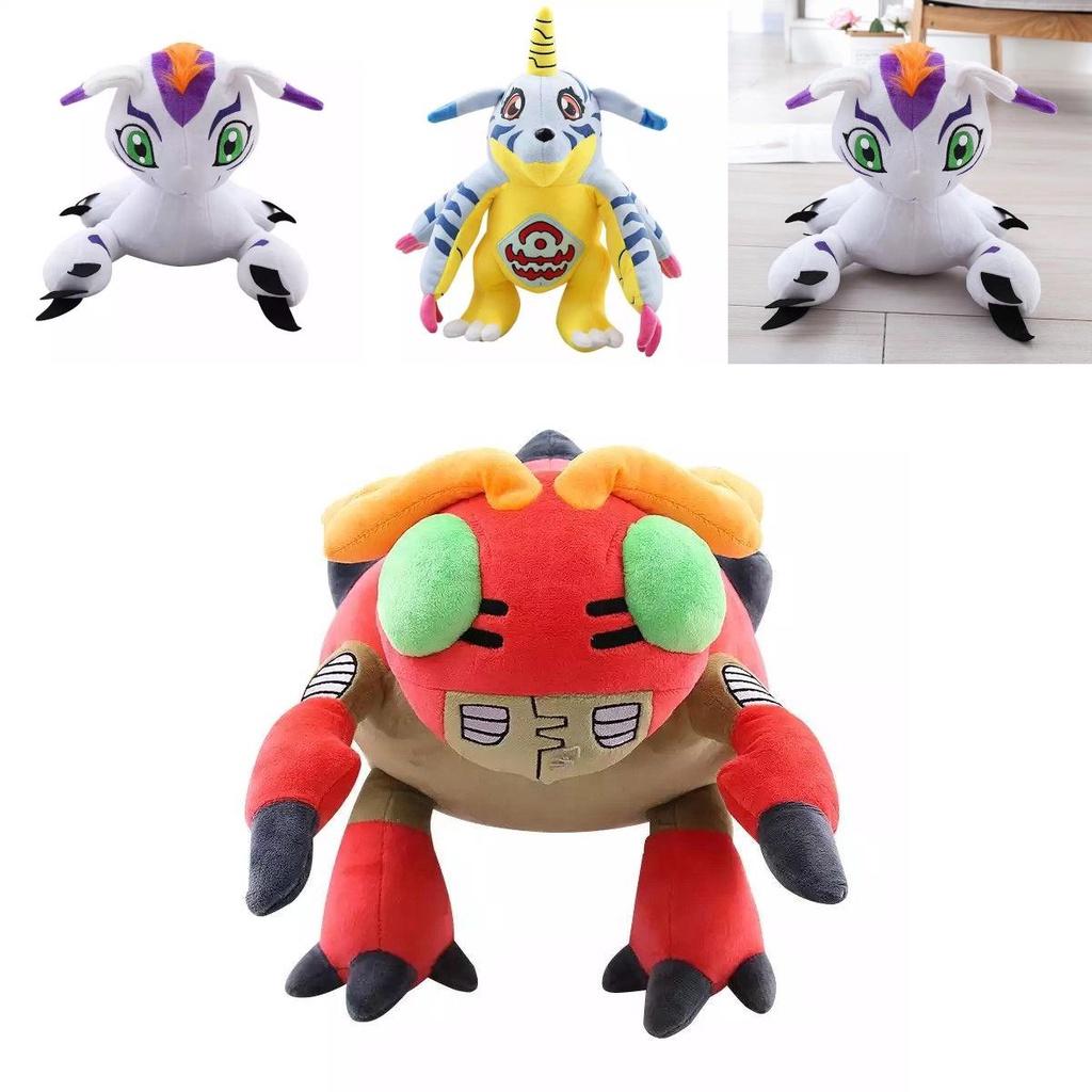 Digimon Plush Toy Agumon Tailmon Soft Stuffed Animal For Fans Collection**