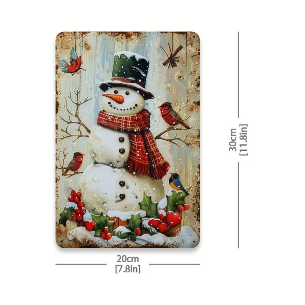 

Vintage Metal Tin Sign Retro Wall Decor 20x30cm